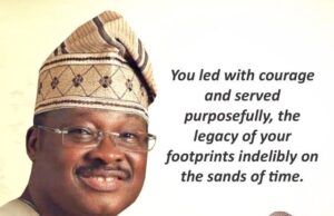 Remembrance: Barr. Akeem Agbaje Joins Others To Reflect On Ajimobi’s Legacy
