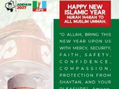 Hijrah 1448: Barr Akeem Agbaje Felicitates Muslim Ummah, Calls for Prayers For Peace, Security, Prosperity