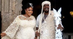 Joy As Baba Ijesha Announces Birth Of His Baby Boy Baba Ijesha and wife...