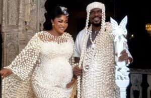 Joy As Baba Ijesha Announces Birth Of His Baby Boy Baba Ijesha and wife...