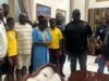 Rescue Of Adelabu’s Sister & Children: Nigeria Police Force Gives Official Account Mrs. Olaide Busayo Adegoke John-Paul and her 12-year-old twin sons, Peter and Paul...with others after their release was secured by the Police....