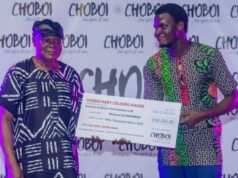 Glamour As Comedian LafUp, Choboi Hub Celebrate Prof Femi Osofisan@80 Professor Femi Osofisan, left...