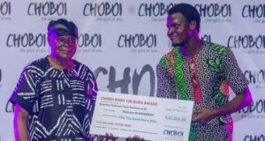 Glamour As Comedian LafUp, Choboi Hub Celebrate Prof Femi Osofisan@80 Professor Femi Osofisan, left...