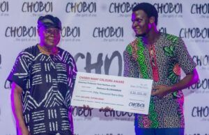 Glamour As Comedian LafUp, Choboi Hub Celebrate Prof Femi Osofisan@80 Professor Femi Osofisan, left...