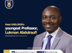 Check Out Abdulrauf, 38-Year-Old UNILORIN’s Youngest Professor Prof Lukman Abdulrauf...