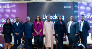 All Set For Zedvance To Triple Lending After Disbursing ₦120bn To SME’s In 2025 L-R: Business Manager, Agribusiness & Commodities, Zedvance Finance Folashade Toromade; Group Managing Director, Zedcrest Group, Adedayo Amzat, CFA, Co-Founder & CEO, 5ivers Outgrowers , Adeyemi Akinyemi; Managing Director/CEO, GoldenField Commodities, Ebele Ezenwa; Group Managing Director, Institute for Branding & Business Development Group (IBBD) Dauda Amoo Oladele; CEO, Purelife Health, Mobolaji Ajayi; Executive Director, Commercial Solutions, Zedvance Finance, Ayooluwa Oladimeji and Managing Director, Zedcrest Global Markets/ Investment Banking, Ademola Akogun, during Zedvance round table seminar, themed: Unlocking Growth: The Role of Smart Financing in Building Resilient Businesses held in Lagos on Tuesday recently…