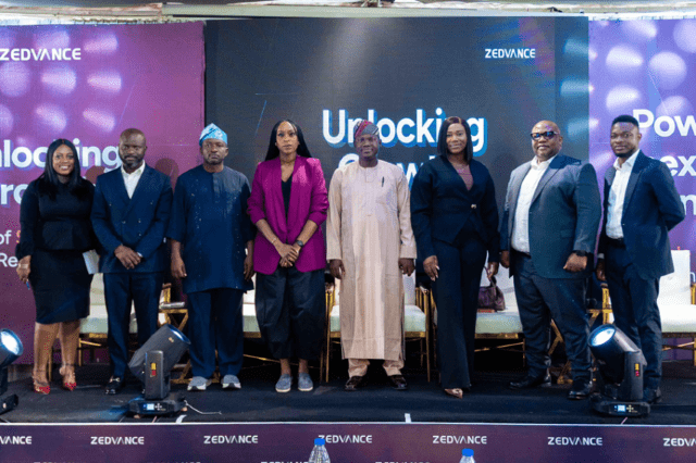 Zedvance L-R: Business Manager, Agribusiness & Commodities, Zedvance Finance Folashade Toromade; Group Managing Director, Zedcrest Group, Adedayo Amzat, CFA, Co-Founder & CEO, 5ivers Outgrowers , Adeyemi Akinyemi; Managing Director/CEO, GoldenField Commodities, Ebele Ezenwa; Group Managing Director, Institute for Branding & Business Development Group (IBBD) Dauda Amoo Oladele; CEO, Purelife Health, Mobolaji Ajayi; Executive Director, Commercial Solutions, Zedvance Finance, Ayooluwa Oladimeji and Managing Director, Zedcrest Global Markets/ Investment Banking, Ademola Akogun, during Zedvance round table seminar, themed: Unlocking Growth: The Role of Smart Financing in Building Resilient Businesses held in Lagos on Tuesday recently…