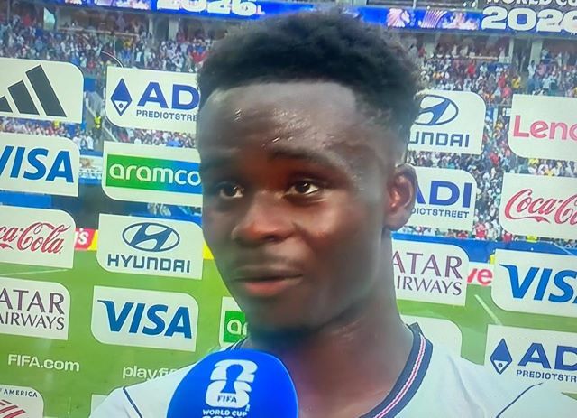 Bukayo Saka 1 Bukayo Saka of England...