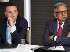 At Global CEO’s Summit, Dangote Cement GMD Champions Net-Zero Cement Production …Miljan Gutovic, Chief Executive Officer Holcim, left and Mr. Arvind Pathak Group Managing Director, Dangote Cement Plc during the 2026 Global Cement and Concrete Association’s CEO Strategic Dialogue held in Madrid, Spain…