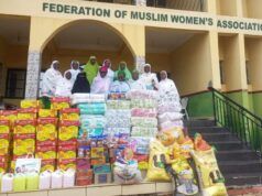 40th Anniversary: Oyo FOMWAN Donates Foodstuffs, Toiletries, Relief Materials To Orphanages, Correctional Centres