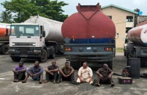 6 Nabbed As Army Dismantles Illegal Bunkering Network In Lagos