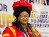 Faces At The Investiture Of Prof. Olajumoke Morenikeji As New VC Of Kola Daisi University Professor Olajumoke Morenikeji...making her first official speech as the Vice Chancellor of Kola Daisi University, Ibadan...