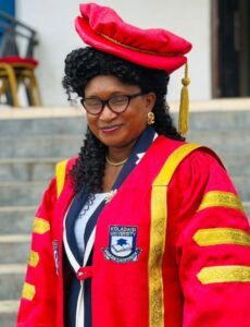Faces At The Investiture Of Prof. Olajumoke Morenikeji As New VC Of Kola Daisi University 22 Professor Olajumoke Morenikeji...full of gratitude to God for the journey so far...