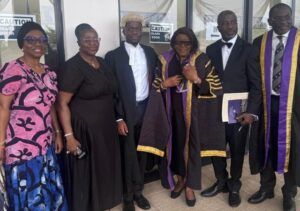 Photos: Justice Minister, Fagbemi Identifies With Bola Ige’s Grandson At Call To Bar 1 Babamuyiwa, with Barrister (Mrs) Funso Ige-Adegbola, Seun Abimbola, SAN...and others...