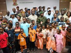 Makinde To Oriire Abductees: We’ll Support You Through This Trying Period Governor Seyi Makinde with the Oriire abductees and others...