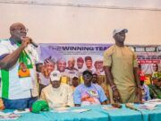 Oyo PDP/APM Alliance’ll Produce Excellent Result – Hon Stanley Odidiomo Hon. Adedeji Dhikrullahi Olajide Odidiomo, left, at the event...