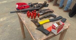 Police Arrest 11 Suspected Cultists In Oyo, Recover Guns, Axes
