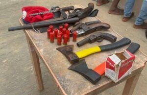 Police Arrest 11 Suspected Cultists In Oyo, Recover Guns, Axes