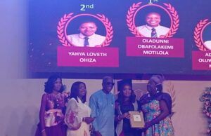2026 Valedictory Service: Oladunni Obafolakemi Motilola Is Most Outstanding Graduand At Valencia College Ibadan Oladunni Obafolakemi Motilola, with her proud parents and others at the valedictory service...