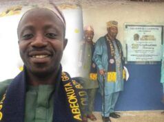 AGS 118th Founders’ Day: Olawale Olajumoke Leads AGSOBA Club 0006’s To Landmark Classroom Project