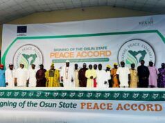 Osun Guber 2026: Adeleke, Oyebamiji, Others Sign Peace Accord Governor Ademola Adeleke and others at the Peace Accord...