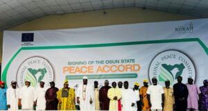 Osun Guber 2026: Adeleke, Oyebamiji, Others Sign Peace Accord Governor Ademola Adeleke and others at the Peace Accord...