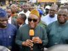 Ojoo, Ibadan Violence: Makinde’s Govt Confirms Four Dead, Several Injured Oyo's Deputy Governor, Barr. Bayo Lawal, middle, with others at the scene...