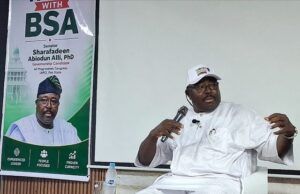 APC’s Sharafadeen Alli Meets Mediamen, Unveils Bold Blueprint To Govern Oyo State Senator (Dr) Sharafadeen Alli...at the event...
