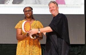 Elohor Assumes Role As Shell Bids Farewell To EVP Nigeria/Country Chair, Marno Marno de Jong, outgoing Executive Vice President Nigeria and Country Chair, Shell Companies in Nigeria (SCiN), hands over leadership to Elohor Aiboni, incoming Executive Vice President Nigeria and Country Chair, SCiN, at Eko Hotel & Suites, Lagos…