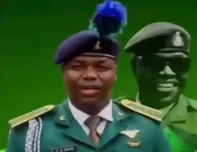 Slain Lt Isaac Lieutenant Felix Ademe Isaac