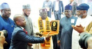 Tinubu Tasks Media On Need To Always Put Nigeria First President Bola Tinubu and others at the event...