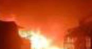 Friday’s Ibadan Market Fire: Akeem Agbaje Commiserates With Traders, Others ...Friday's Bode, Ibadan Market fire...