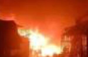 Friday’s Ibadan Market Fire: Akeem Agbaje Commiserates With Traders, Others ...Friday's Bode, Ibadan Market fire...