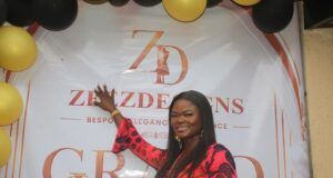 Photos: Glamour, Glitz As Zeez Designs Commissions New Outlet In Ibadan ...Jumoke Azeez...in her own peculiar world of Zeez Designs...