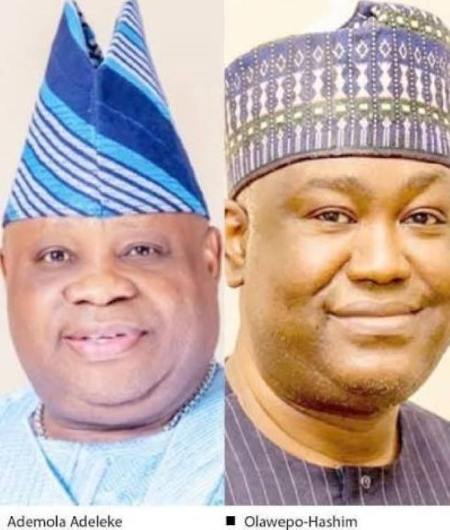 Adeleke and Olawepo