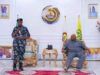 Adeleke Plays Host To New Osun CP, Makes Demands …the newly posted Commissioner of Police, Ibrahim Zungura, left, with Governor Ademola Adeleke…