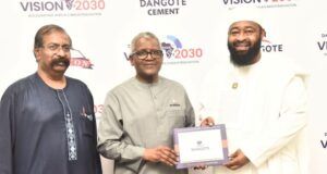 Again, Dangote Outpaces US, Emerges Europe’s Biggest Jet Fuel Supplier L-R: Group Vice President, Oil & Gas, Dangote Industries Limited; Devakumar Edwin; President/CE, Dangote Industries Limited, Aliko Dangote; Niger State Governor Mohammed Umar Bago; During the Niger State Governor Visit to Dangote Petroleum Refinery and Petrochemicals, Fertiliser Plant, Lekki Lagos on Wednesday 29th July 2026…