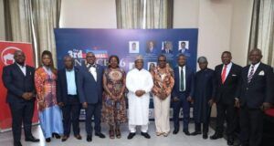 CBN Identifies Five Strategies to Drive Next Stage Of Fintech Growth In Nigeria L-R: Mr. Emmanuel Ovaga, MD/CEO, PufferPay Ltd; Sola Longe-Okenimkpe, COO, Nuvu Africa; Prince Cookey, Publisher/Editor-in-Chief, Business Journal; Mr. Jide Orimolade, President/Chairman of Council, CIIN; Dr. Chinyere Almona, DG/CEO, LCCI; Dr. Umaru Kwairanga, Group Chairman, NGX; Mrs. Idu Okeahialam, GMD/CEO, Royal Exchange Plc; Mr. Babatunde Ajiboye, Assistant Director, CBN; Dr. Muda Yusuf, CEO, CPPE; David Isiavwe, President, ISSAN) and Mr. Wale Oshodi, NCRIB at the Business Journal Fintech & Financial Inclusion Roundtable 2026 held in Lagos last Friday…