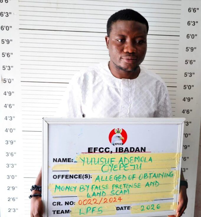 EFCC Arraigns Man For Alleged N13.6m Property Fraud In Ibadan