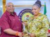 Re-Election: Actress Laide Bakare Celebrates Adeleke’s Victory Actress Laide Bakare, right, with Governor Ademola Adeleke...