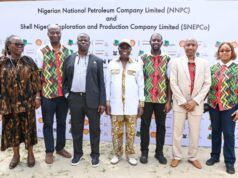 As Badagry Hosts Latest Outreach, Over 10,000 Benefit From NNPC/Shell Vision First Initiative …a cross-section of representatives from NNPC, Shell, the Lagos State Ministry of Health, and the Badagry Local Government during the flag-off ceremony of the NNPC-Shell Vision First Initiative in Badagry…