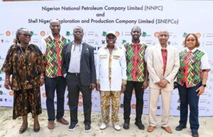 As Badagry Hosts Latest Outreach, Over 10,000 Benefit From NNPC/Shell Vision First Initiative …a cross-section of representatives from NNPC, Shell, the Lagos State Ministry of Health, and the Badagry Local Government during the flag-off ceremony of the NNPC-Shell Vision First Initiative in Badagry…
