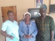 Oriire: Oyo TESCOM Chairman, Other Officials Visit Victims, Promises Made ...the Chairman Teaching Service Commission, Mrs Olubukola Oladipo, middle...
