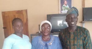 Oriire: Oyo TESCOM Chairman, Other Officials Visit Victims, Promises Made ...the Chairman Teaching Service Commission, Mrs Olubukola Oladipo, middle...