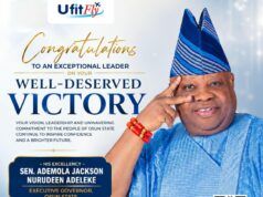 UfitFly Congratulates Governor Ademola Adeleke On Successful Re-election