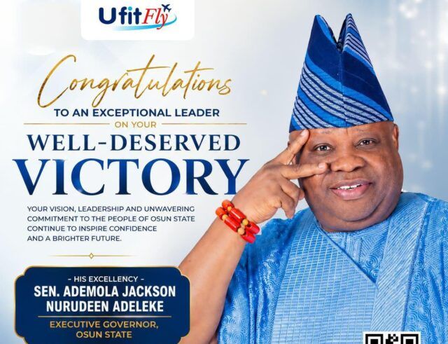 Ufitfly Adeleke victory