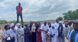 Photos: All You Need To Know About How Culture-Loving Ibadan Chief, Lekan Alabi Was Buried ...family members and others at the burial Oloye Lekan Alabi at the exclusive Eternal Home located at Fiditi...