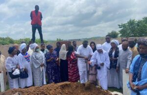 Photos: All You Need To Know About How Culture-Loving Ibadan Chief, Lekan Alabi Was Buried ...family members and others at the burial Oloye Lekan Alabi at the exclusive Eternal Home located at Fiditi...