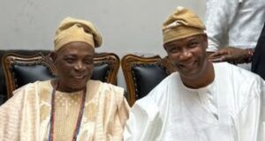 Jagun Title: Philanthropist, Wole Arisekola Nominated By Olubadan Mogaji Wole Arisekola, right, with Olubadan Rashidi Ladoja...