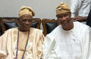 Jagun Title: Philanthropist, Wole Arisekola Nominated By Olubadan Mogaji Wole Arisekola, right, with Olubadan Rashidi Ladoja...